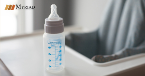 Botella para leche materna
