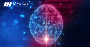 gráfica del cerebro