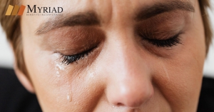 mujer llorando